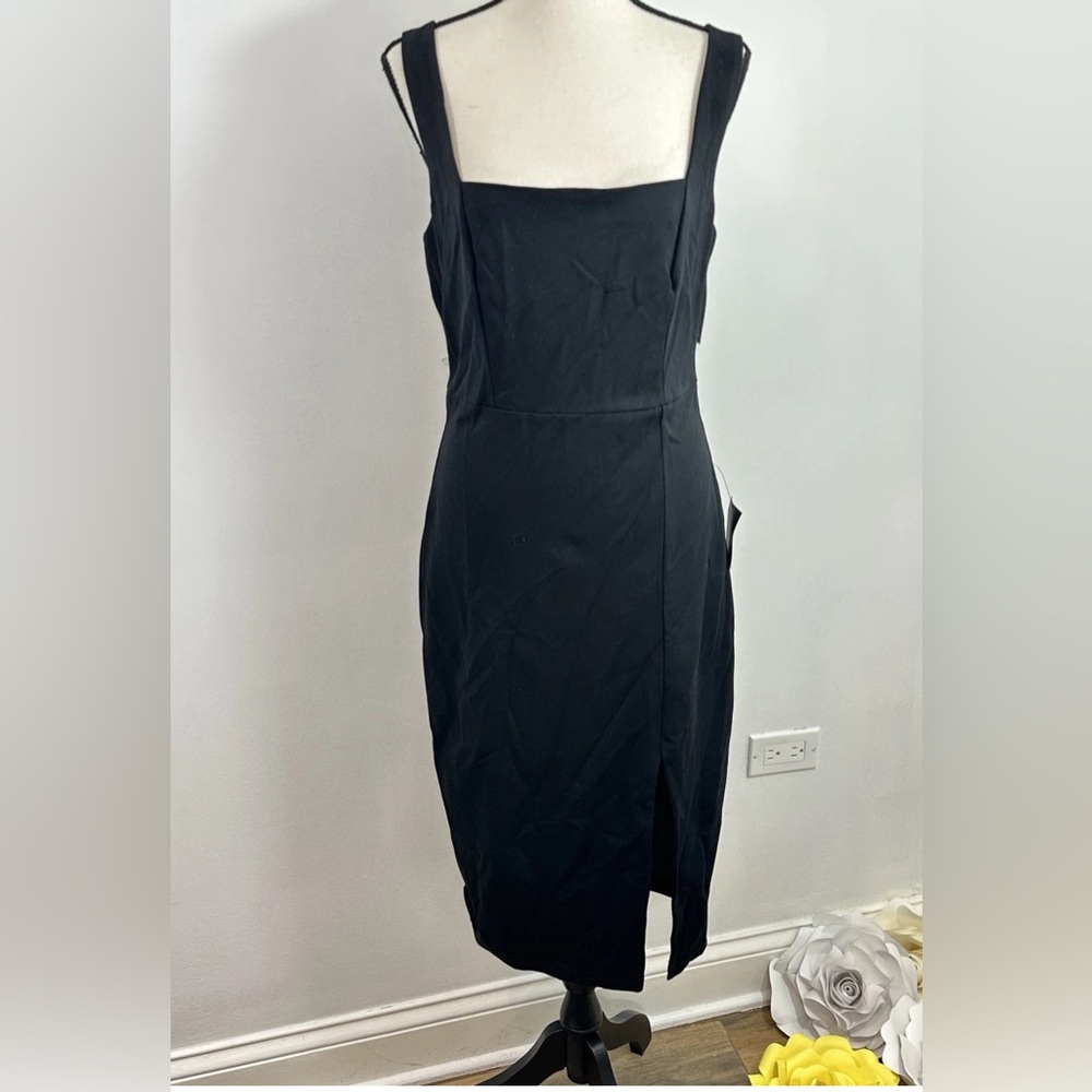 Lulu’s Elegant Black Women's Dress